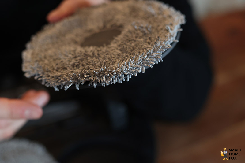 Высококачественные ворсистые салфетки для влажной уборки крупным планом.